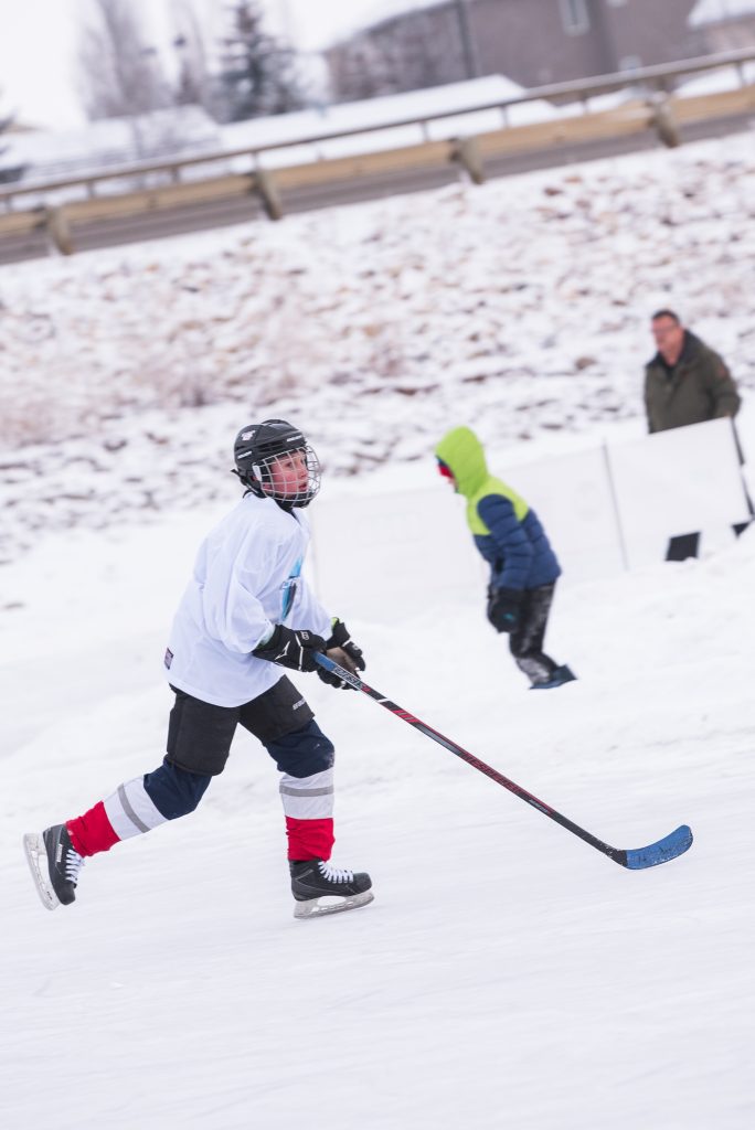 Western Canada Pond Hockey Championship Pond Hockey Championship in Chestermere Alberta
